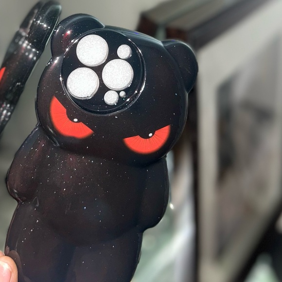 Cute Monster Bear Design Phone Case - Picture 6 of 7